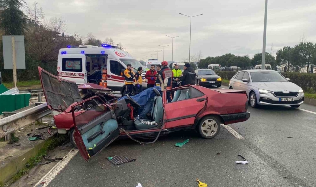 Trabzon'da trafik kazası 2 ölü, 2 yaralı