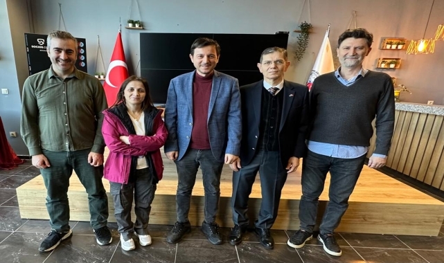 Trabzonspor Divan Başkanlık Kurulu Başkan adayı Ören'den TSYD'ye ziyaret