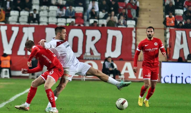 Trendyol Süper Lig: Antalyaspor: 2 - Sivasspor: 1