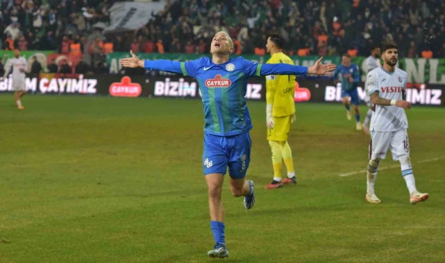 Trendyol Süper Lig: Çaykur Rizespor: 1 - Trabzonspor: 0