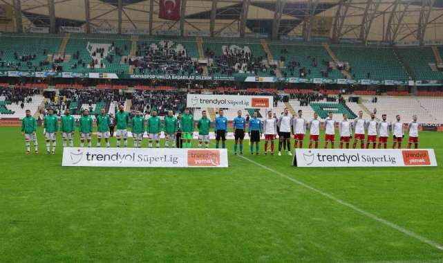 Trendyol Süper Lig: Konyaspor: 1 - Antalyaspor: 0