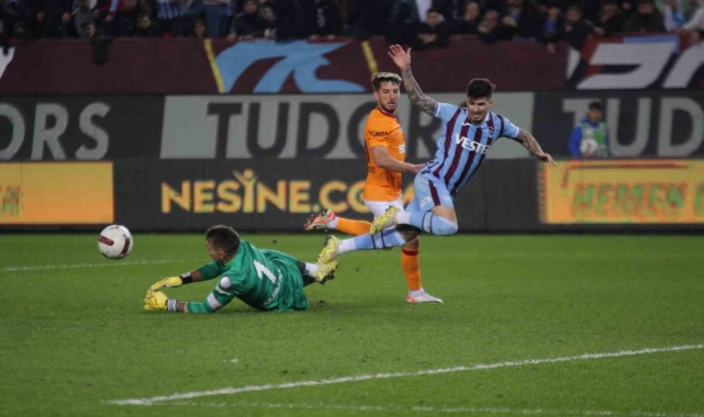 Trendyol Süper Lig: Trabzonspor: 0 - Galatasaray: 1