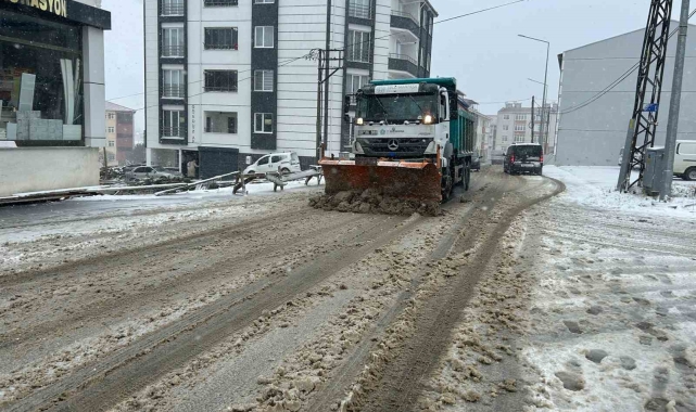 Tuzlama ve küreme mevsimi başladı