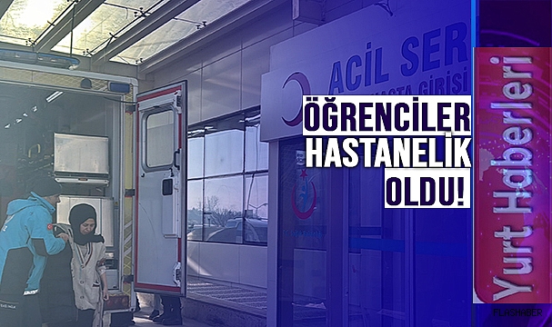 ÜNİVERSİTE YURDUNDA ZEHİRLENME ŞÜPHESİ!