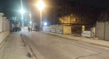 Üsküdar'da istinat duvarının çökmesi sonucu 1 bina boşaltıldı