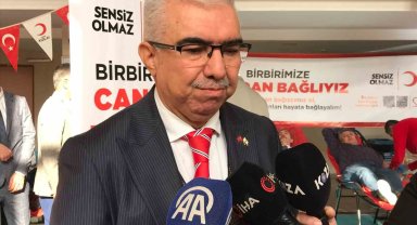 Vali Köşger'den kan bağışı kampanyasına destek