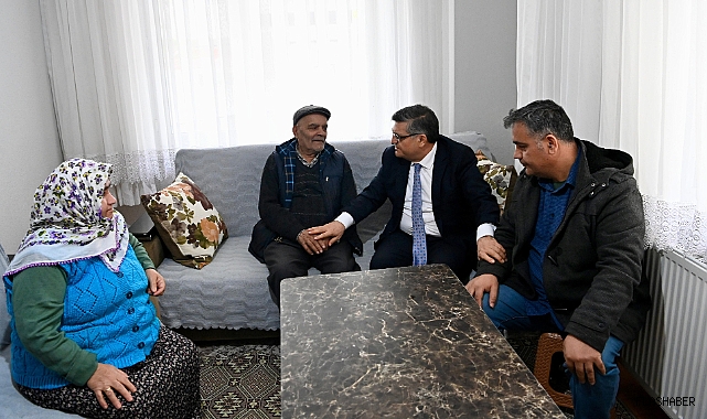 VALİ ÖZARSLAN'DAN ŞEHİT AİLESİNE ZİYARET