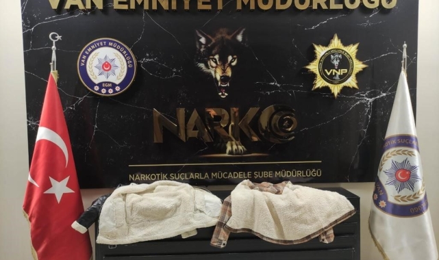 Van'da 4 kilo 200 gram metamfetamin ele geçirildi