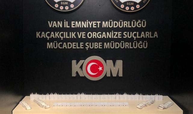 Van'da gümrük kaçakçılığı operasyonları
