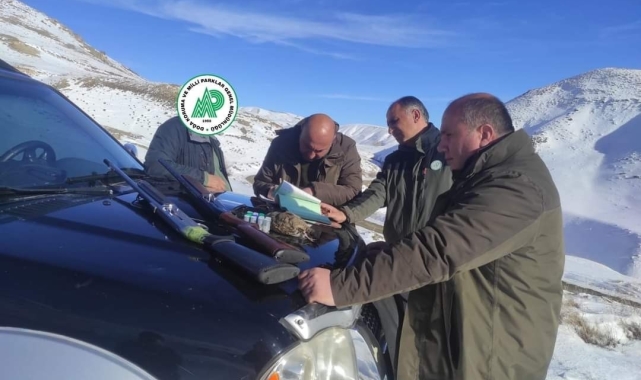 Van'daki avcılar DKMP ekipleri tarafından kontrol edildi