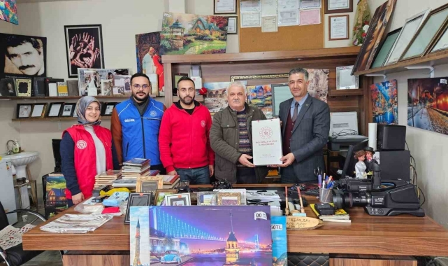 Varto Gençlik ve Spor Müdürü Aktaş'tan İHA muhabirine ziyaret