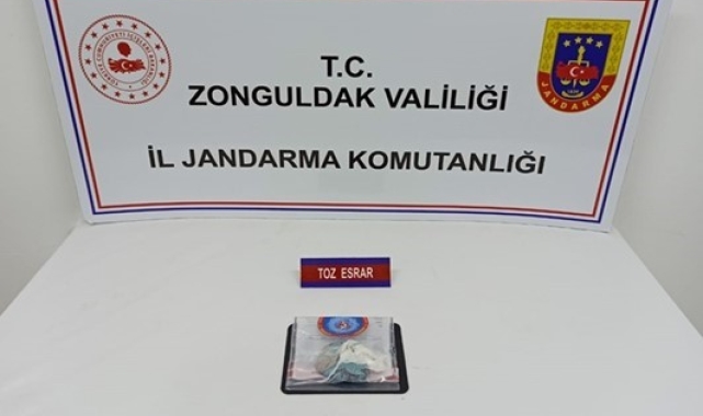 Zonguldak'ta çok sayıda uyuşturucu hap ele geçirildi