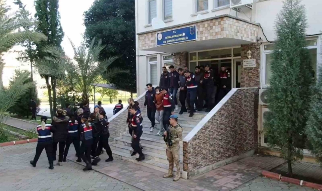 55 milyon liralık dolandırıcılığa operasyon kamerada
