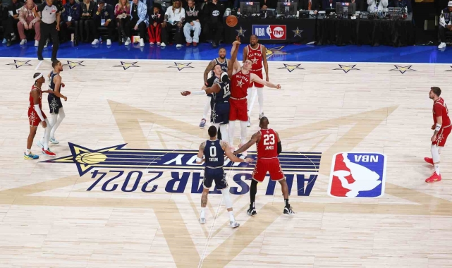 73. NBA All-Star maçını Doğu Konferansı rekor sayıyla kazandı