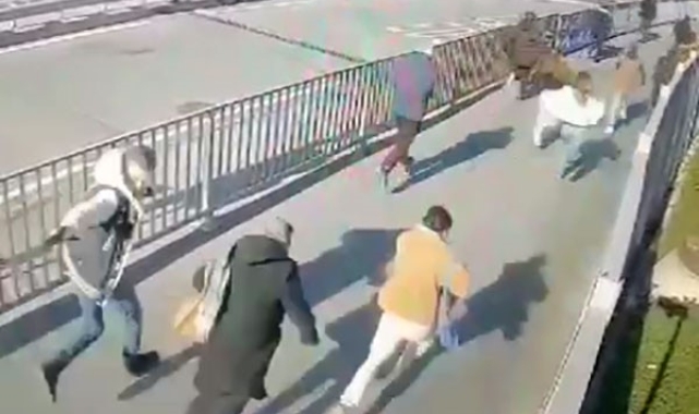 Adliyedeki terör saldırısında hayatını kaybeden Dilfıraz Karataş'ın vurulduğu anın görüntüsü ortaya çıktı