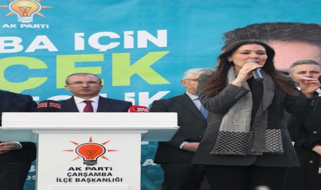 AK Parti'li Karaaslan, Samsun'da seçim koordinasyon merkezinin açılışında konuştu: