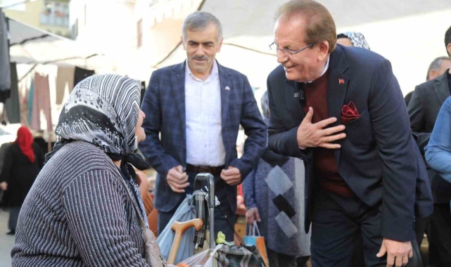 AK Parti Pamukkale Adayı Pekdemir, ilçedeki sorunları halkla çözmek istiyor