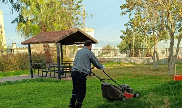 Akdeniz'de yeşil alanlar düzenleniyor