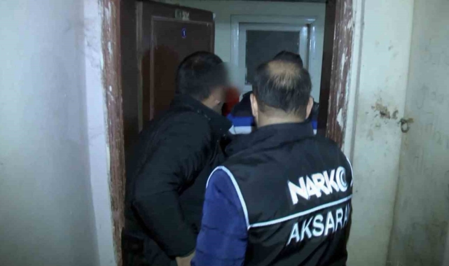 Aksaray'da zehir tacirlerine şok operasyon: 12 tutuklama