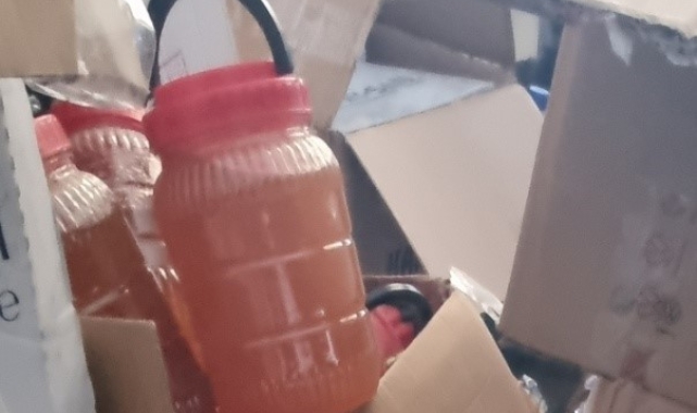 Altın değil bu sefer bal ve pekmez gümrüğe takıldı