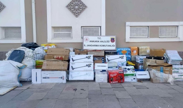 Ankara'da 5 milyon liralık gümrük kaçağı malzeme ele geçirildi