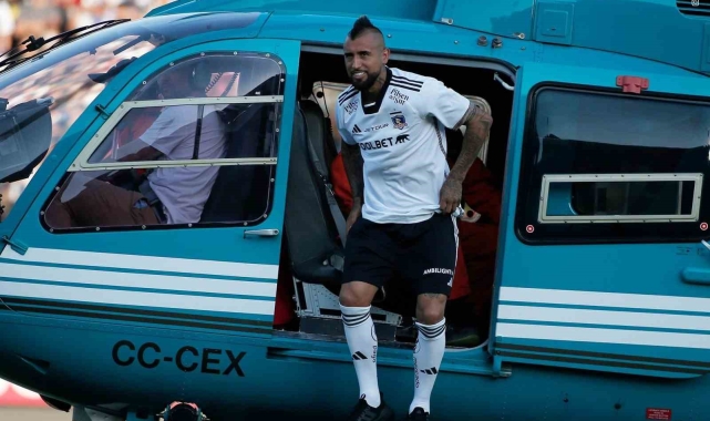 Arturo Vidal'e görkemli karşılaşma