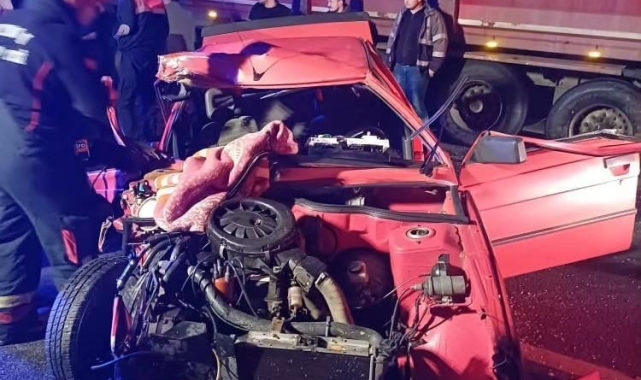 Aydın'da trafik kazası: 1 ölü