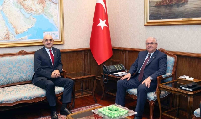 Bakan Güler Polonya'nın Ankara Büyükelçisi Lang'ı kabul etti