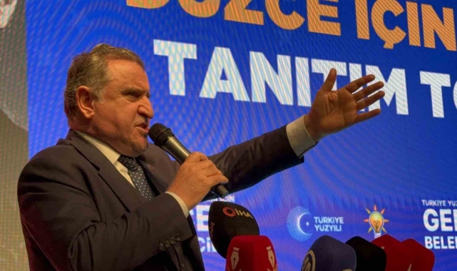 Bakan Osman Aşkın Bak: "31 Mart'ta sandıkları gümbür gümbür patlatmamız lazım"
