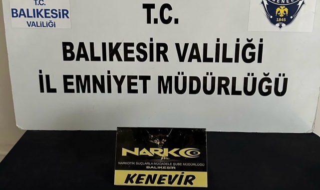 Balıkesir'de şüpheli şahıslara uygulama: 4 şahıs tutuklandı
