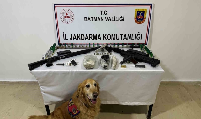 Batman'da jandarma silah kaçakçılarına göz açtırmıyor: 2 tutuklama