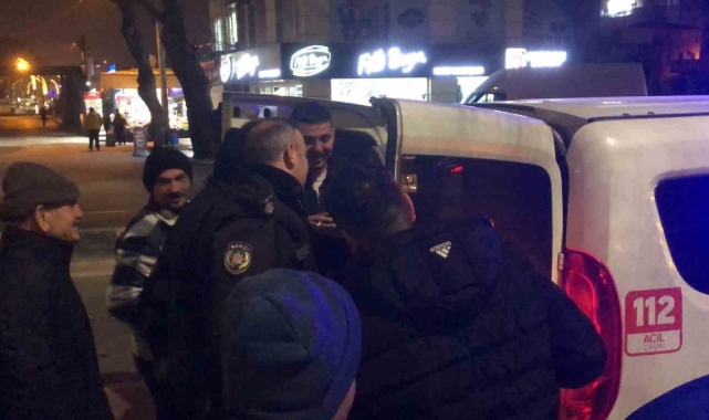 Baygınlık geçiren şahıs ekipleri alarma geçirdi