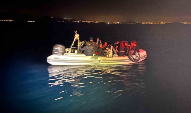 Bodrum'da 17 düzensiz göçmen yakalandı