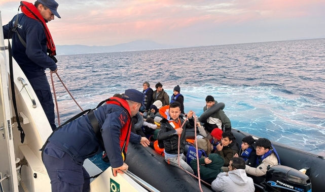 Bodrum'da 37 düzensiz göçmen yakalandı