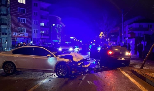 Bolu'da feci kaza: 5 yaralı