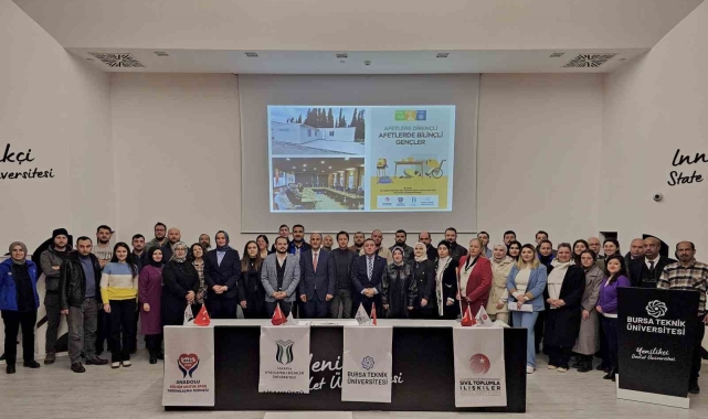 BTÜ'de afet farkındalık eğitimi verildi
