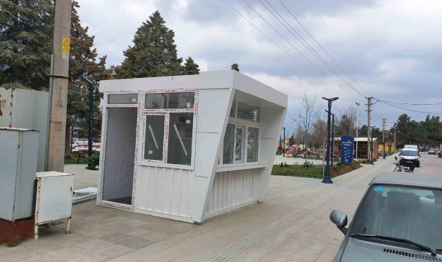 Burdur'da Halk Et Satış Noktası'na faaliyete girmeden zarar verdiler
