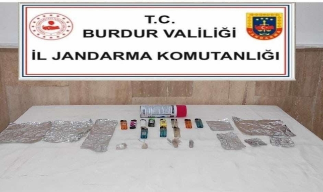 Burdur'da uyuşturucu operasyonunda 5 tutuklama