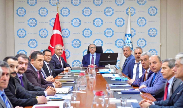 DİSKİ toplantısı Vali Ali İhsan Su başkanlığında gerçekleşti