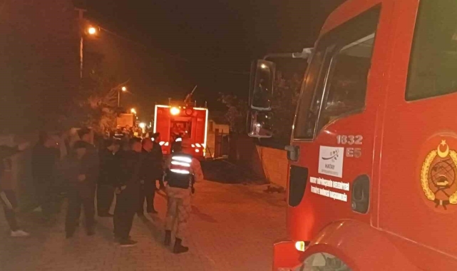 Dörtyol'da ev yangını söndürüldü