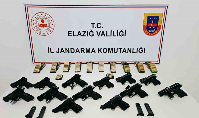 Elazığ'da ruhsatsız silah operasyonunda 1 şüpheli yakalandı