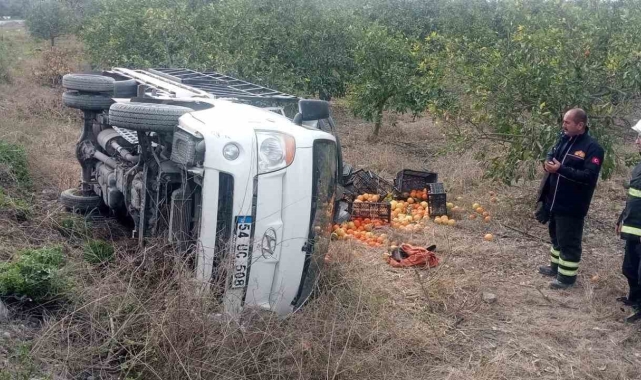 Erzin'de trafik kazası: 1 yaralı