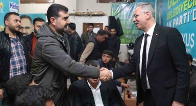 Eyyübiye Belediye Başkanı Mehmet Kuş'a destekler sürüyor