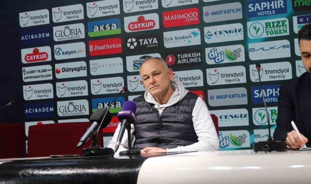 Fahrudin Omerovic: "İstediğimiz oyunu oynadık, sonuç olarak da 1 puan aldık"