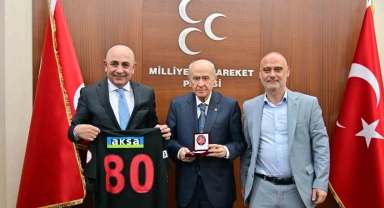 Fatih Karagümrük'ten, MHP lideri Bahçeli'ye ziyaret