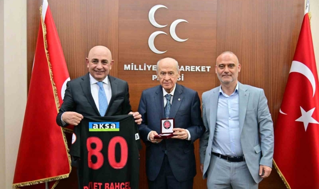 Fatih Karagümrük'ten, MHP lideri Bahçeli'ye ziyaret