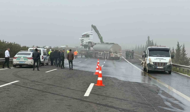 Gaziantep - Şanlıurfa yolunda zincirleme trafik kazası: 1 yaralı