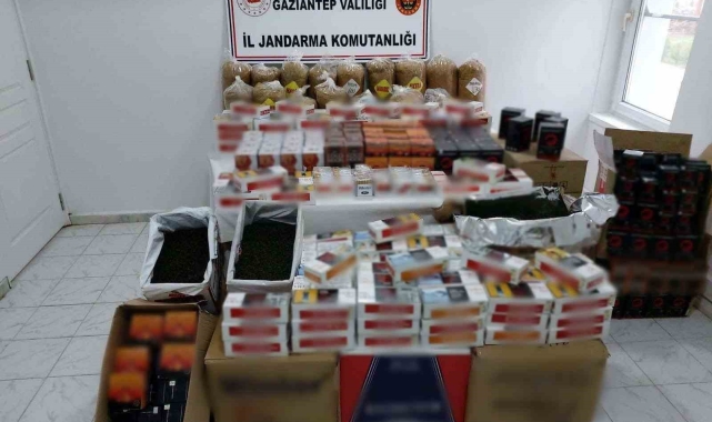 Gaziantep&#039;te 1 milyon 317 bin liralık kaçak malzeme ele geçirildi: 6 gözaltı