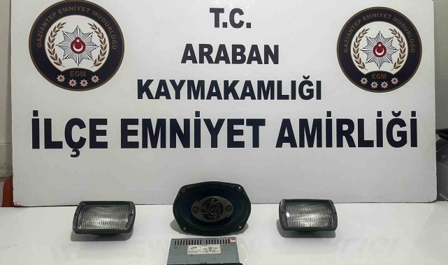 Gaziantep'te 2 otomobil hırsızı suçüstü yakalandı