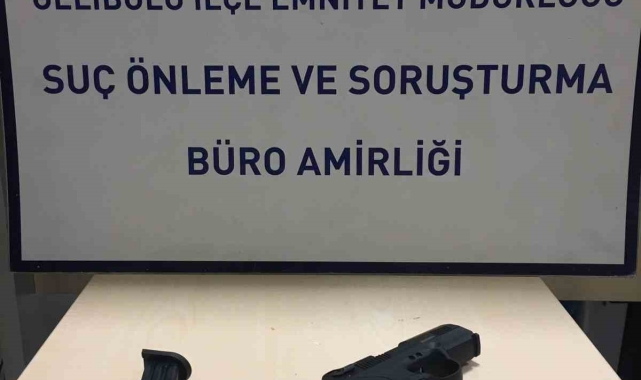 Gelibolu'da havaya rastgele ateş açan 15 yaşındaki çocuk polis tarafından yakalandı